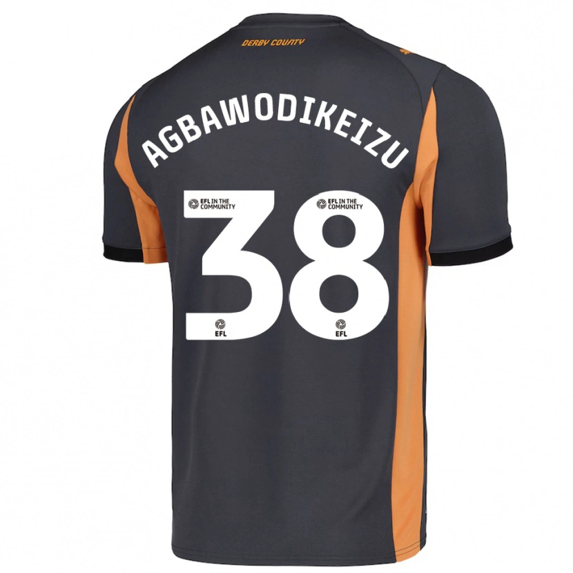 Danxen Mulher Camisola Charles Ebuka Agbawodikeizu #38 Cinza Laranja Preto Alternativa 2025/26 Camisa Brasil