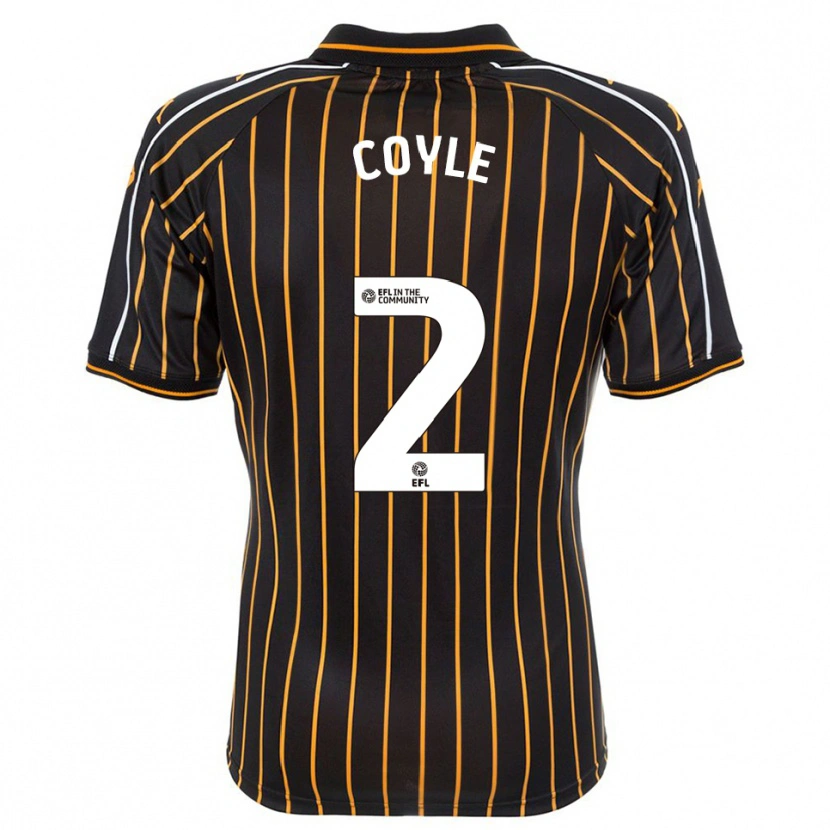 Danxen Mulher Camisola Lewie Coyle #2 Branco Preto Alternativa 2025/26 Camisa Brasil