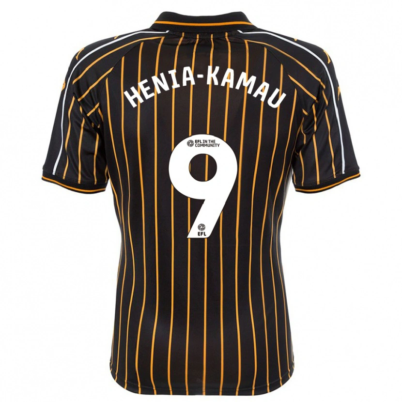 Danxen Mulher Camisola Sammy Henia-Kamau #9 Branco Preto Alternativa 2025/26 Camisa Brasil