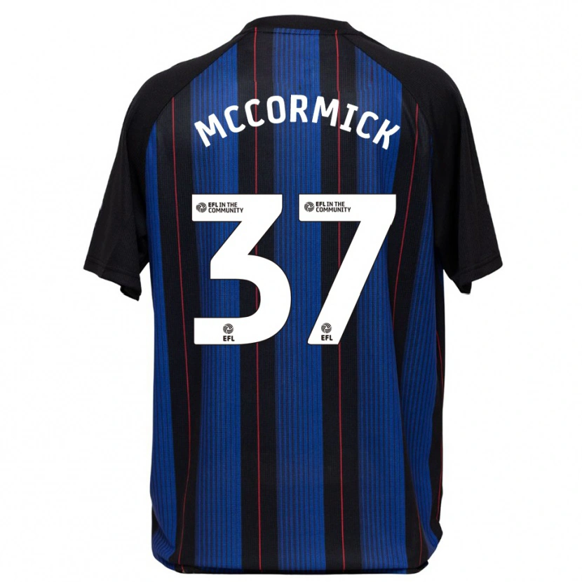 Danxen Mulher Camisola George Mccormick #37 Azul Preto Alternativa 2025/26 Camisa Brasil
