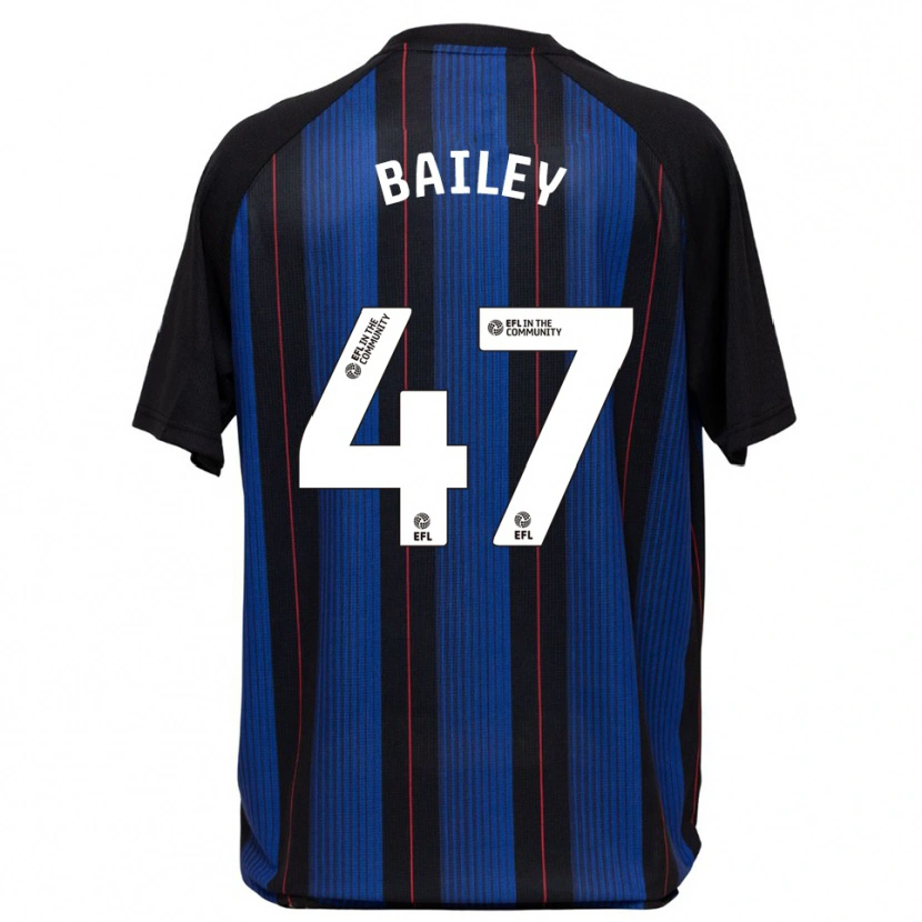 Danxen Mulher Camisola Bailey Palmer #47 Azul Preto Alternativa 2025/26 Camisa Brasil