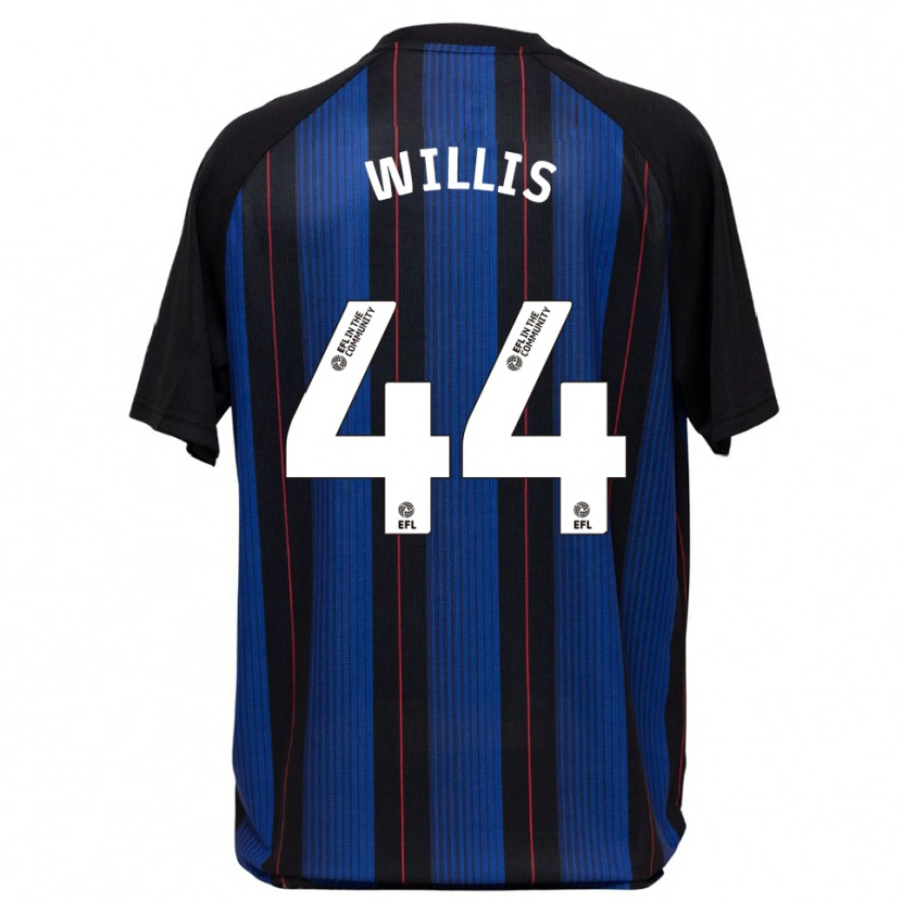 Danxen Mulher Camisola Pharrell Willis #44 Azul Preto Alternativa 2025/26 Camisa Brasil