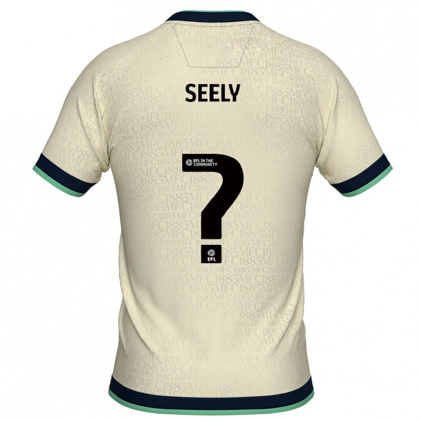 Danxen Mulher Camisola Grace Seely #0 Champagne Azul Marinho Alternativa 2025/26 Camisa Brasil