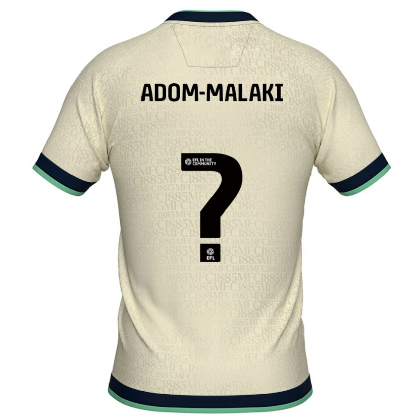 Danxen Mulher Camisola Nino Adom-Malaki #0 Champagne Azul Marinho Alternativa 2025/26 Camisa Brasil