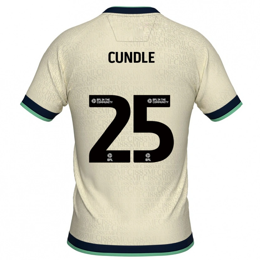 Danxen Mulher Camisola Luke Cundle #25 Champagne Azul Marinho Alternativa 2025/26 Camisa Brasil