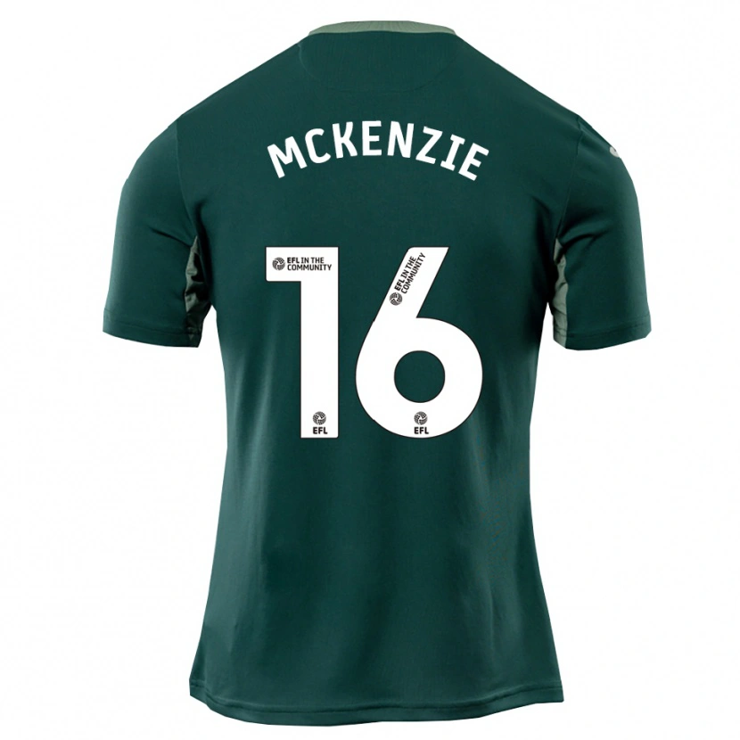 Danxen Mulher Camisola Mason Mckenzie #16 Verde Branco Roxo Alternativa 2025/26 Camisa Brasil