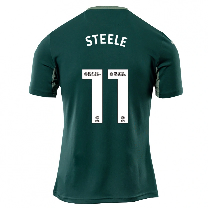 Danxen Mulher Camisola Kahlil Steele #11 Verde Branco Roxo Alternativa 2025/26 Camisa Brasil