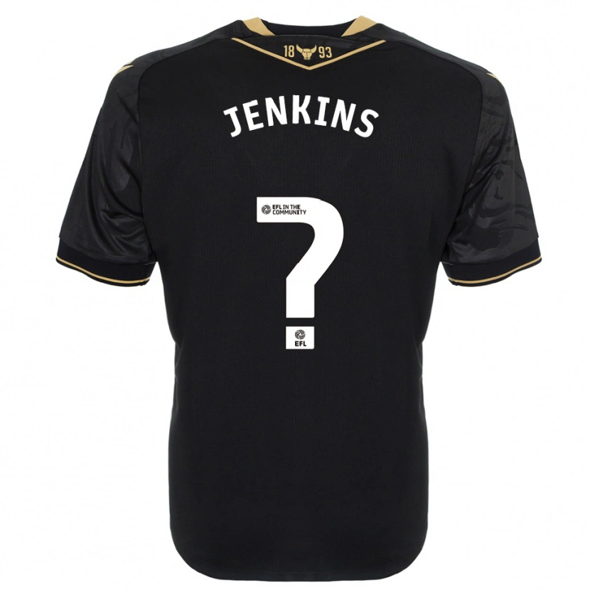 Danxen Mulher Camisola Shaunna Jenkins #0 Preto Dourado Alternativa 2025/26 Camisa Brasil
