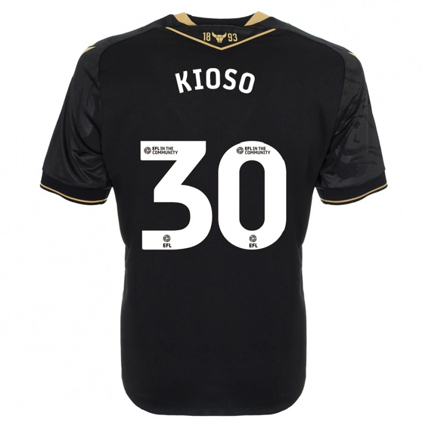 Danxen Mulher Camisola Peter Kioso #30 Preto Dourado Alternativa 2025/26 Camisa Brasil