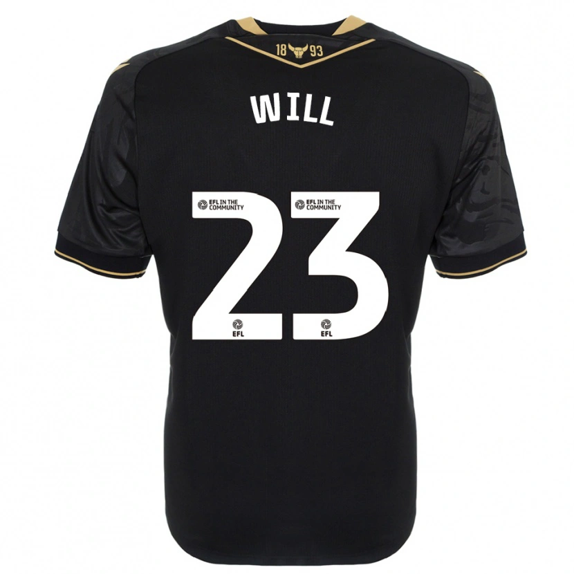 Danxen Mulher Camisola Merrick Will #23 Preto Dourado Alternativa 2025/26 Camisa Brasil