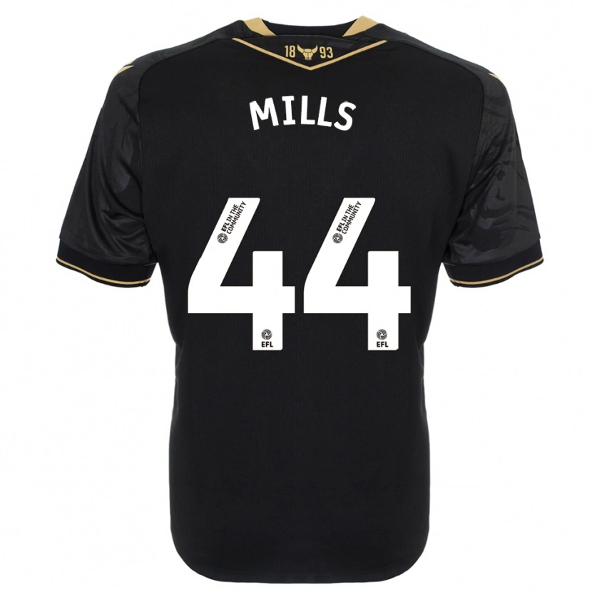 Danxen Mulher Camisola Stanley Mills #44 Preto Dourado Alternativa 2025/26 Camisa Brasil