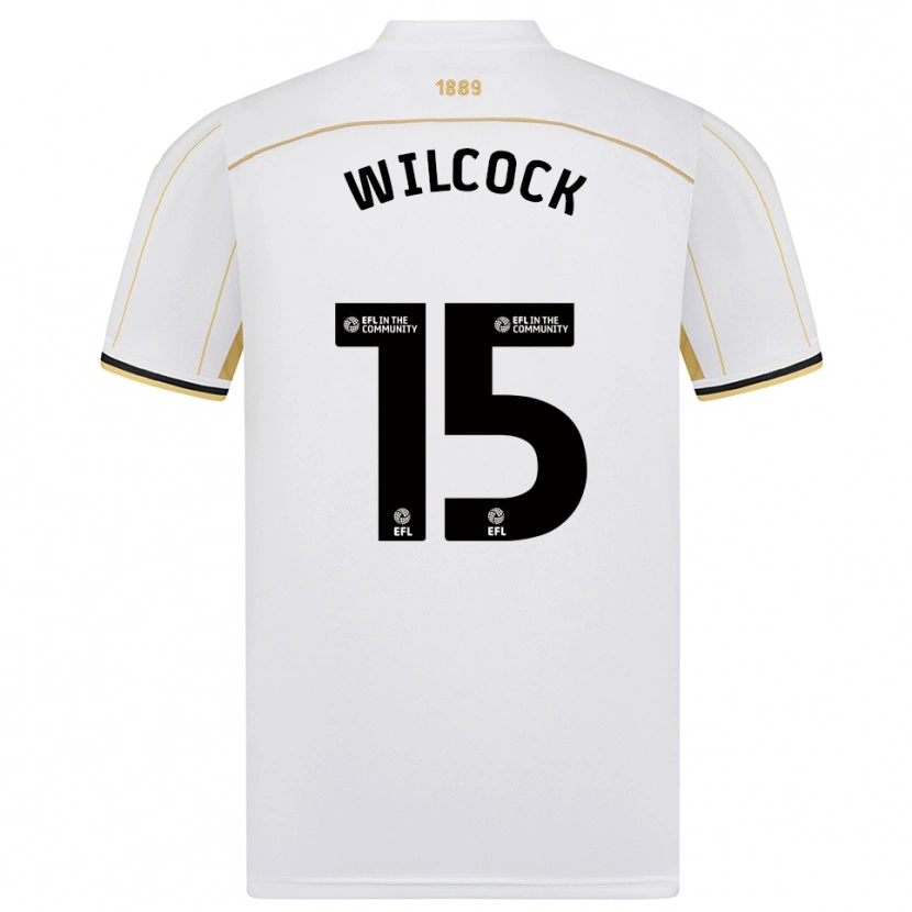 Danxen Mulher Camisola Tamara Wilcock #15 Branco Dourado Alternativa 2025/26 Camisa Brasil