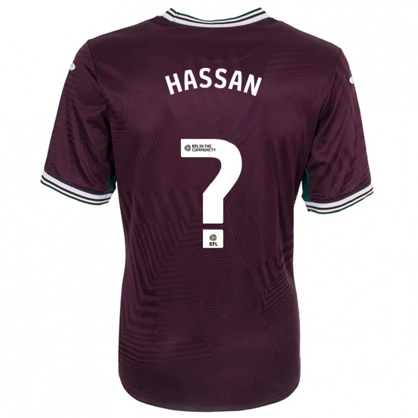 Danxen Mulher Camisola Rio Hassan #0 Ferrugem Vermelho Branco Alternativa 2025/26 Camisa Brasil