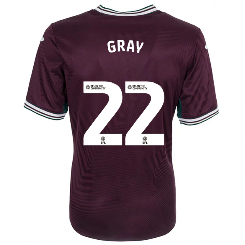 Danxen Mulher Camisola Harvey Gray #22 Ferrugem Vermelho Branco Alternativa 2025/26 Camisa Brasil
