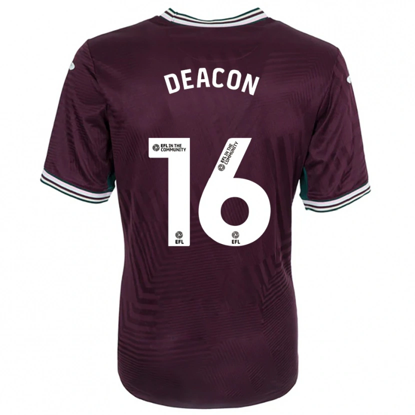Danxen Mulher Camisola Aimee Deacon #16 Ferrugem Vermelho Branco Alternativa 2025/26 Camisa Brasil