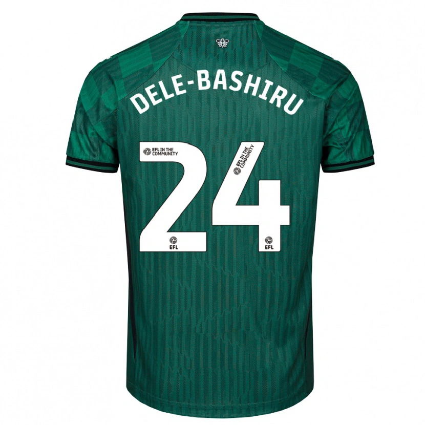 Danxen Mulher Camisola Tom Dele-Bashiru #24 Verde Preto Alternativa 2025/26 Camisa Brasil