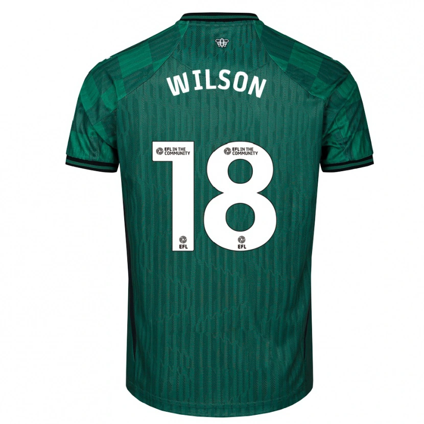 Danxen Mulher Camisola Poppy Wilson #18 Verde Preto Alternativa 2025/26 Camisa Brasil