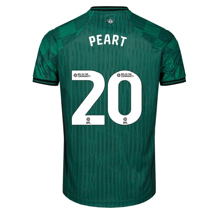 Danxen Mulher Camisola Kalani Peart #20 Verde Preto Alternativa 2025/26 Camisa Brasil