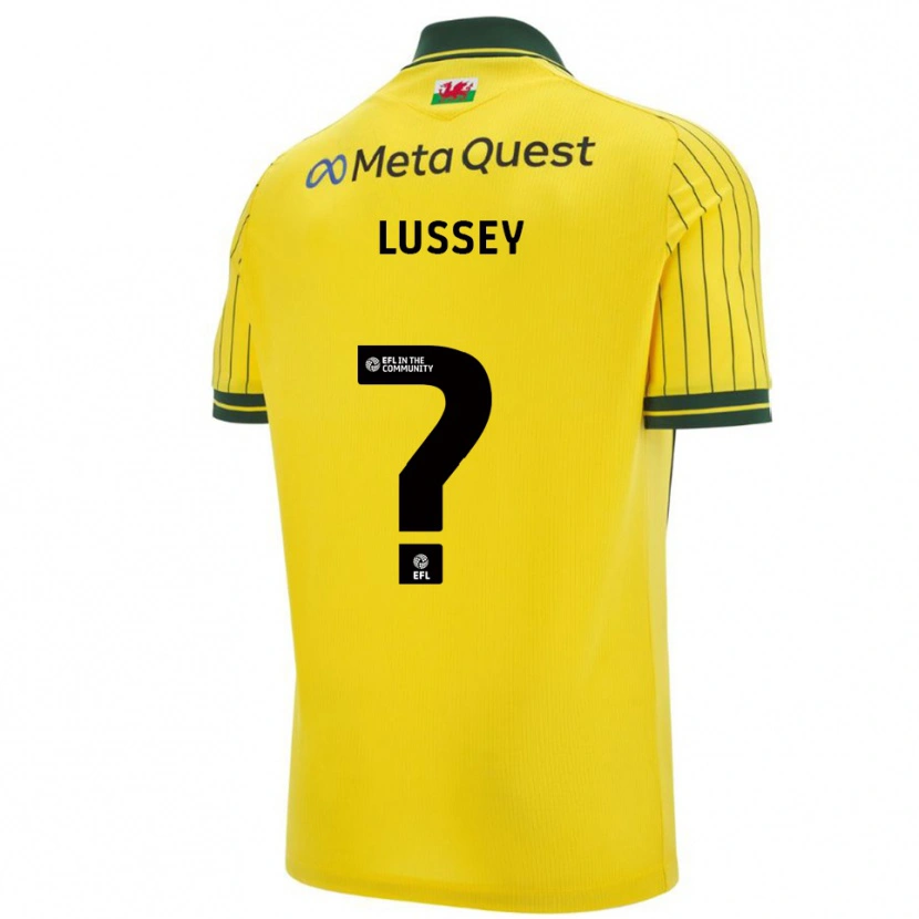 Danxen Mulher Camisola Alfie Lussey #0 Amarelo Verde Alternativa 2025/26 Camisa Brasil