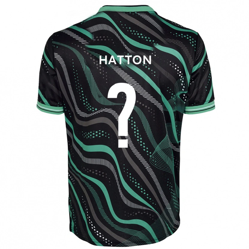 Danxen Mulher Camisola Will Hatton #0 Preto Verde Alternativa 2025/26 Camisa Brasil