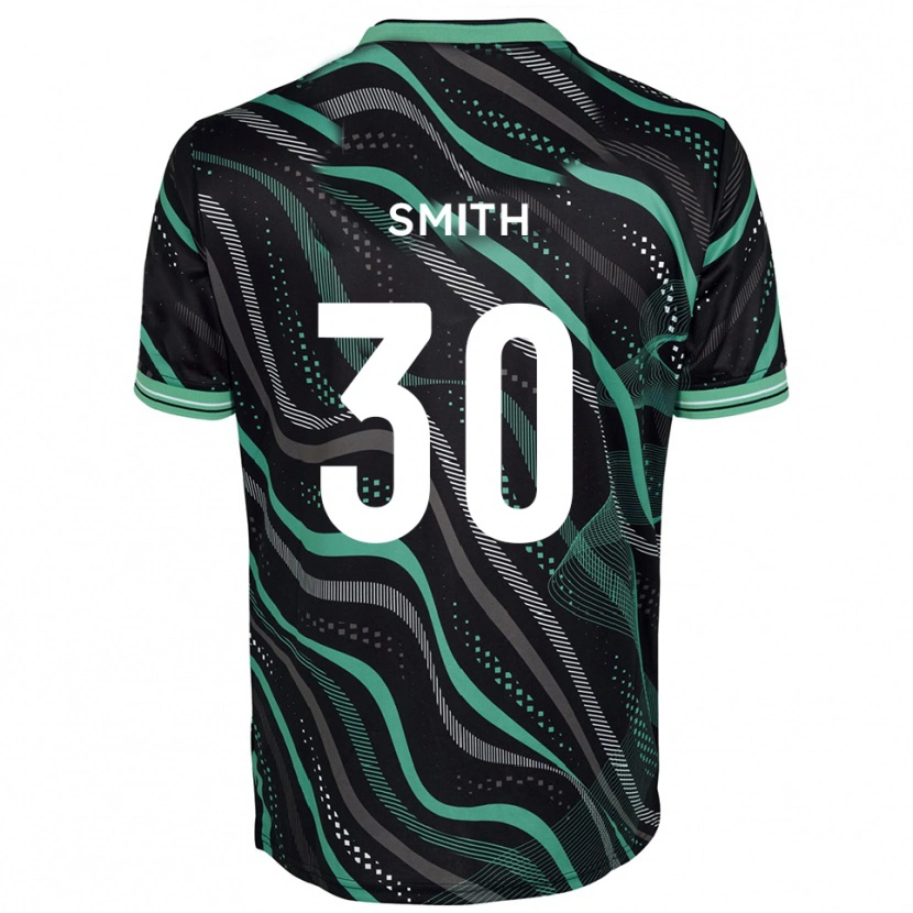 Danxen Mulher Camisola Jude Smith #30 Preto Verde Alternativa 2025/26 Camisa Brasil