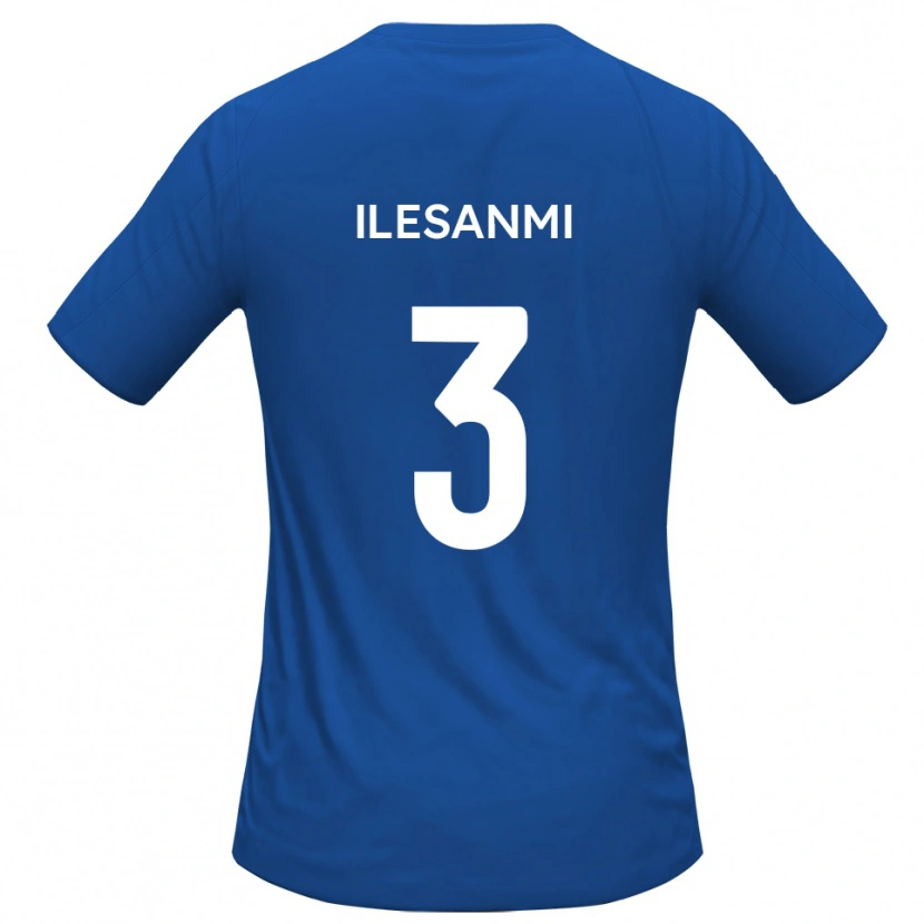 Danxen Mulher Camisola Femi Ilesanmi #3 Azul Celeste Alternativa 2025/26 Camisa Brasil