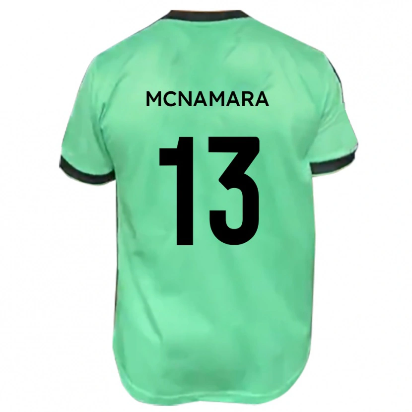 Danxen Mulher Camisola Josh Mcnamara #13 Turquesa Preto Alternativa 2025/26 Camisa Brasil