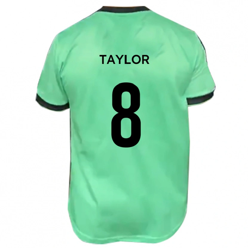Danxen Mulher Camisola Jake Taylor #8 Turquesa Preto Alternativa 2025/26 Camisa Brasil