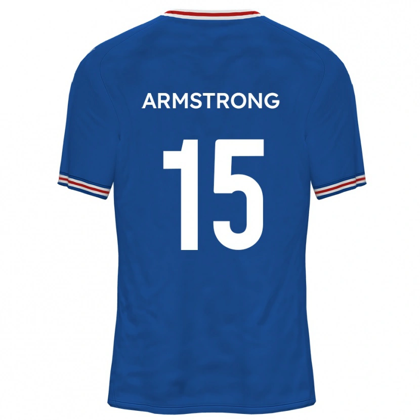 Danxen Mulher Camisola Marvin Armstrong #15 Azul Dodger Alternativa 2025/26 Camisa Brasil