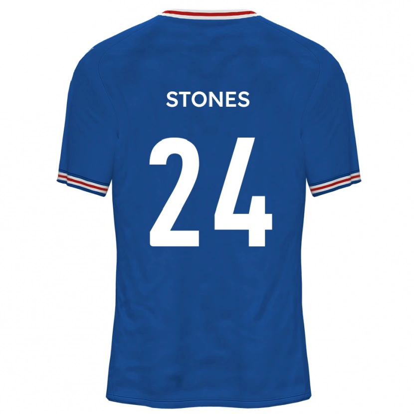 Danxen Mulher Camisola Josh Stones #24 Azul Dodger Alternativa 2025/26 Camisa Brasil