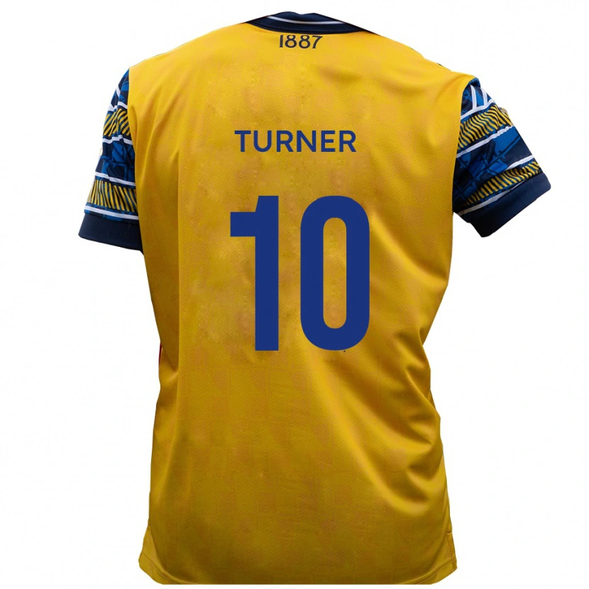 Danxen Mulher Camisola Jack Turner #10 Amarelo Preto Alternativa 2025/26 Camisa Brasil