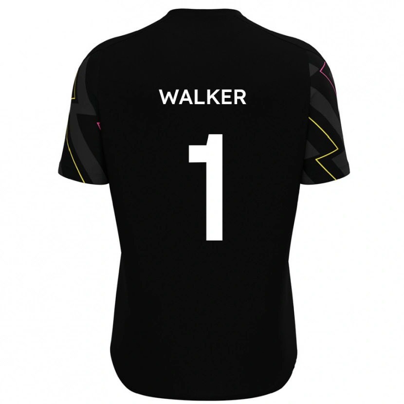 Danxen Mulher Camisola Laurie Walker #1 Preto Cinza Alternativa 2025/26 Camisa Brasil