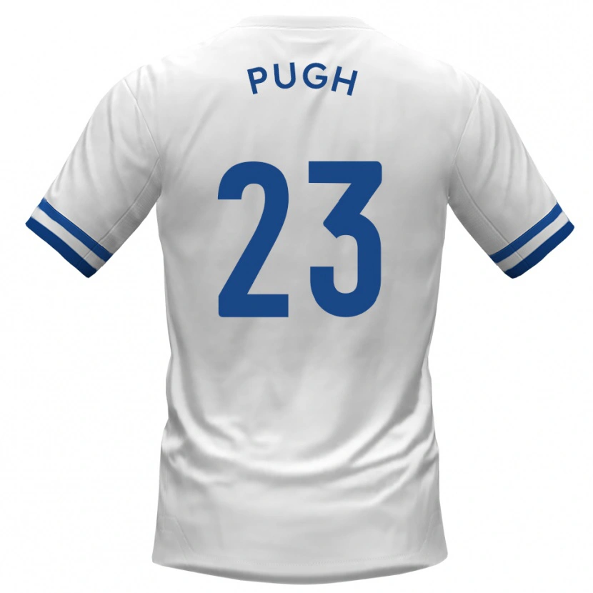 Danxen Mulher Camisola Tom Pugh #23 Branco Azul Alternativa 2025/26 Camisa Brasil