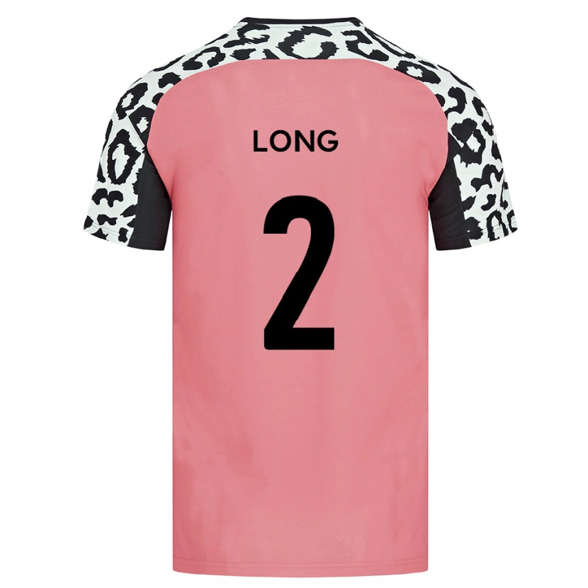 Danxen Mulher Camisola Sean Long #2 Rosa Preto Alternativa 2025/26 Camisa Brasil