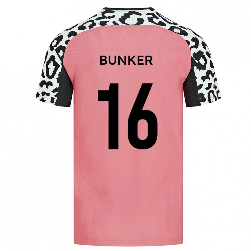 Danxen Mulher Camisola Harvey Bunker #16 Rosa Preto Alternativa 2025/26 Camisa Brasil