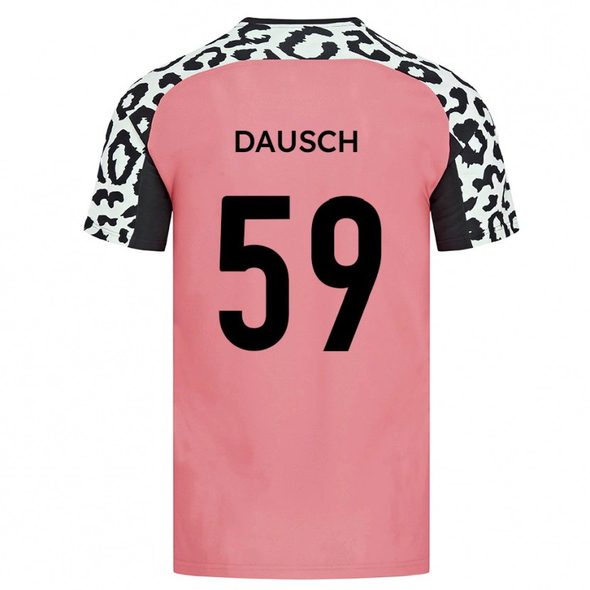 Danxen Mulher Camisola Aidan Dausch #59 Rosa Preto Alternativa 2025/26 Camisa Brasil