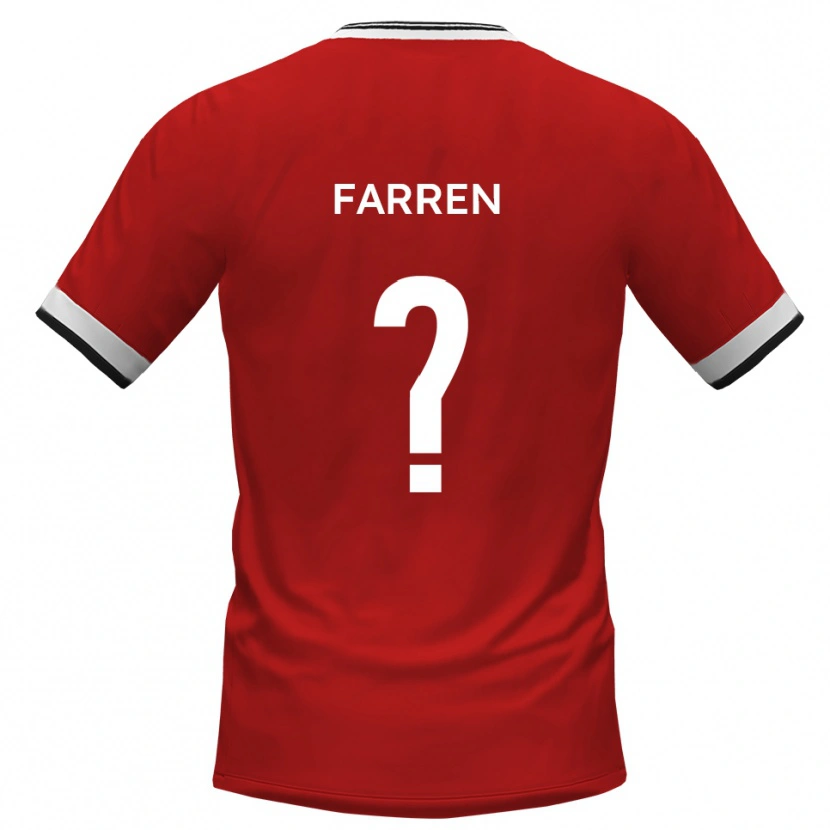 Danxen Mulher Camisola Brad Farren #0 Branco Preto Alternativa 2025/26 Camisa Brasil