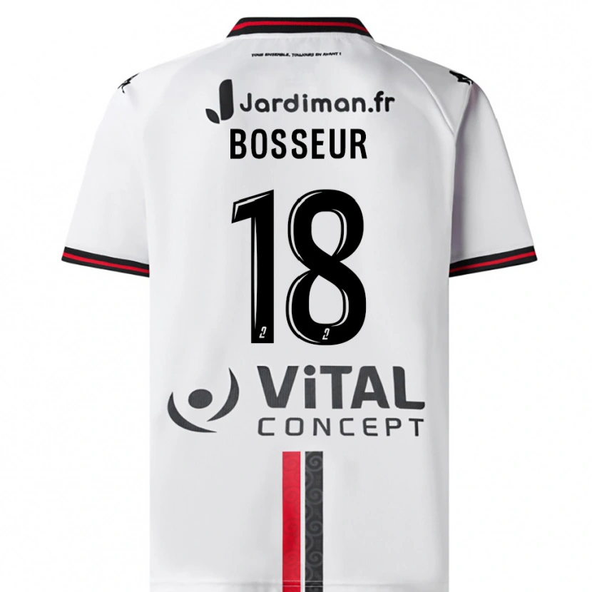 Danxen Mulher Camisola Youna Bosseur #18 Branco Vermelho Alternativa 2025/26 Camisa Brasil