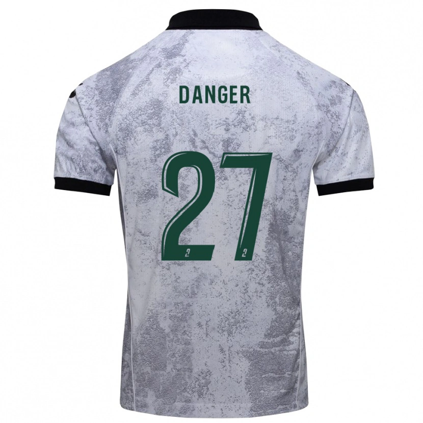 Danxen Mulher Camisola Bradley Danger #27 Branco Preto Alternativa 2025/26 Camisa Brasil