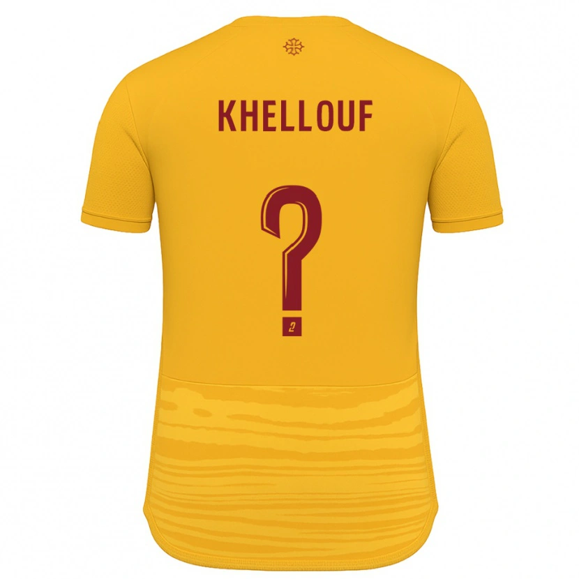 Danxen Mulher Camisola Ilyann Khellouf #0 Laranja Borgonha Alternativa 2025/26 Camisa Brasil