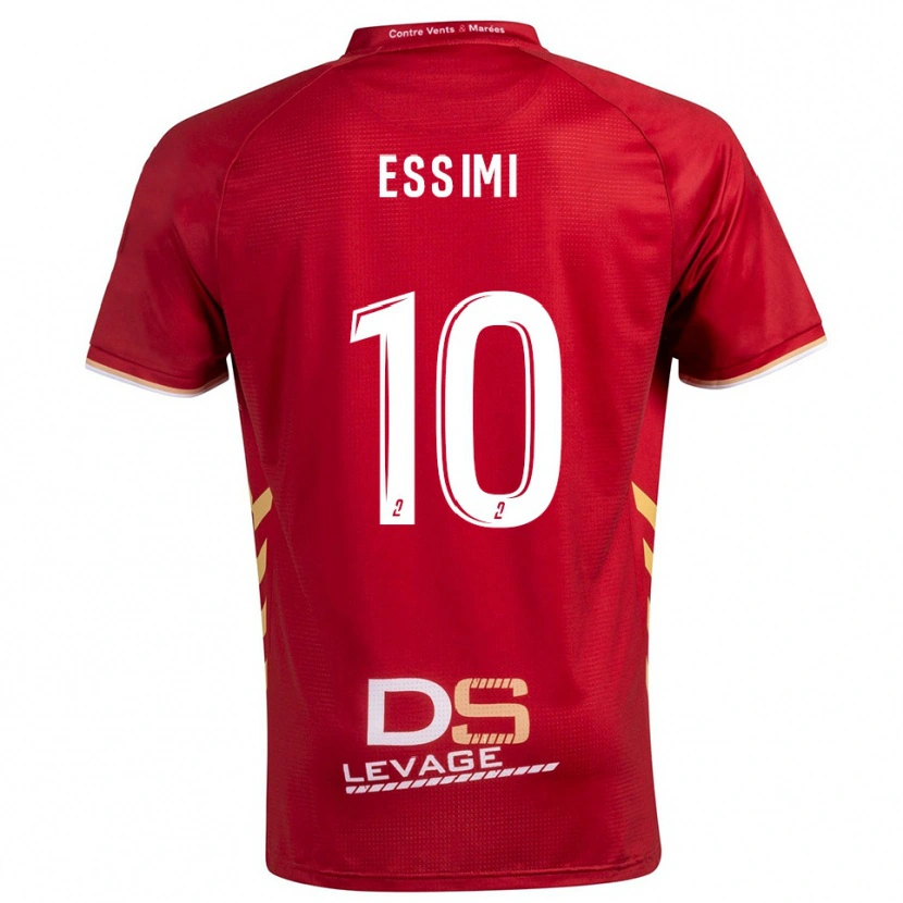 Danxen Mulher Camisola Marco Essimi #10 Borgonha Dourado Alternativa 2025/26 Camisa Brasil