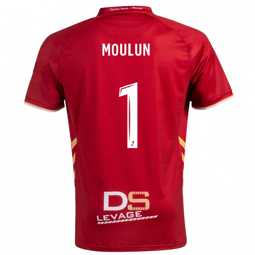 Danxen Mulher Camisola Clément Moulun #1 Borgonha Dourado Alternativa 2025/26 Camisa Brasil