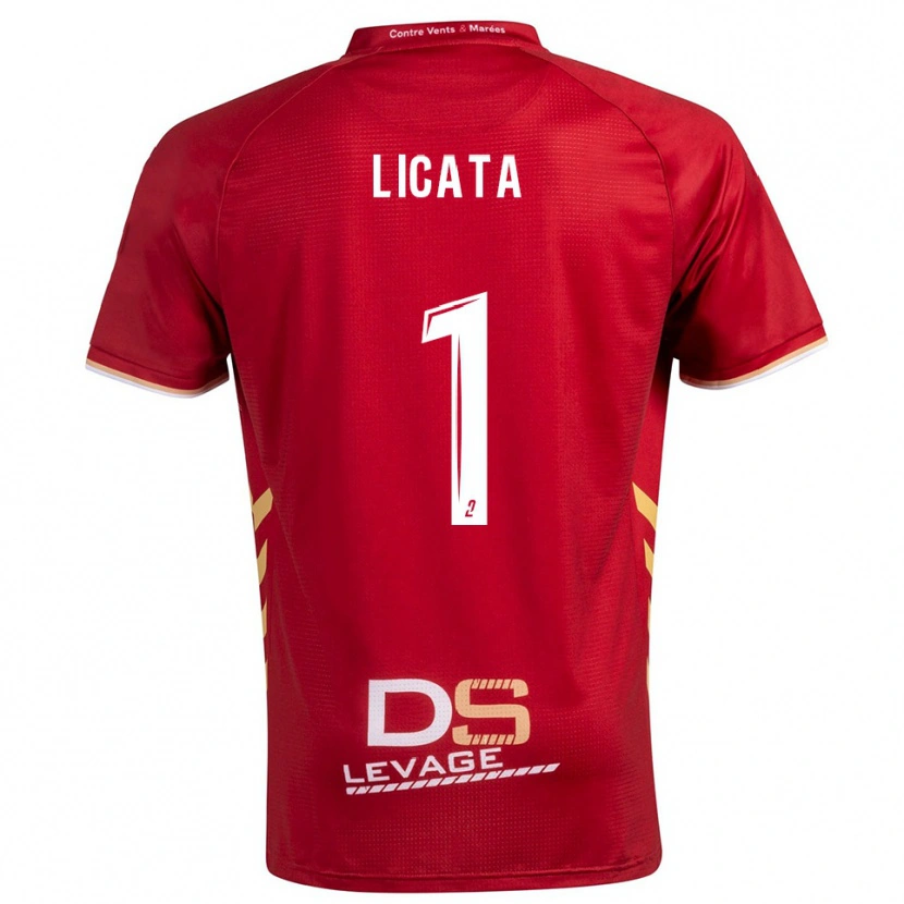 Danxen Mulher Camisola Rafael Licata #1 Borgonha Dourado Alternativa 2025/26 Camisa Brasil