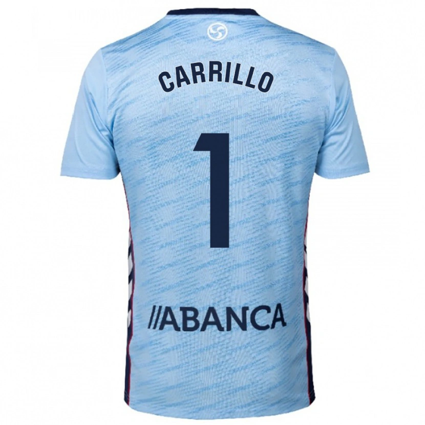 Danxen Criança Camisola Coke Carrillo #1 Azul Celeste Vermelho Principal 2025/26 Camisa Brasil