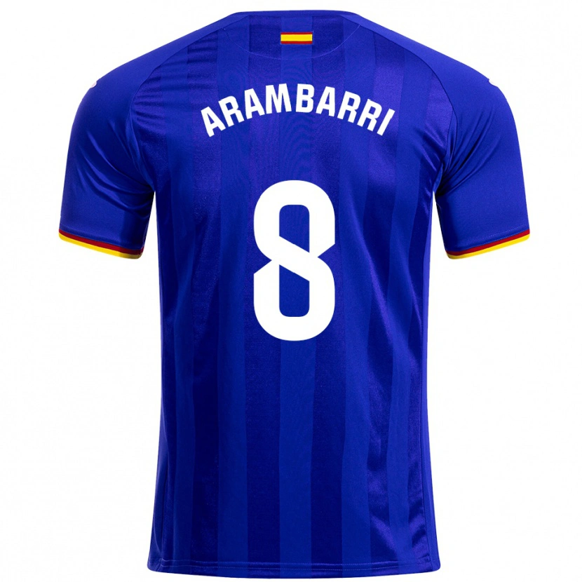 Danxen Criança Camisola Mauro Arambarri #8 Azul Vermelho Amarelo Principal 2025/26 Camisa Brasil