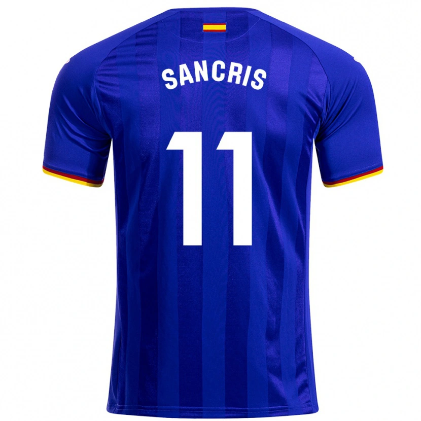 Danxen Criança Camisola Álex Sancris #11 Azul Vermelho Amarelo Principal 2025/26 Camisa Brasil