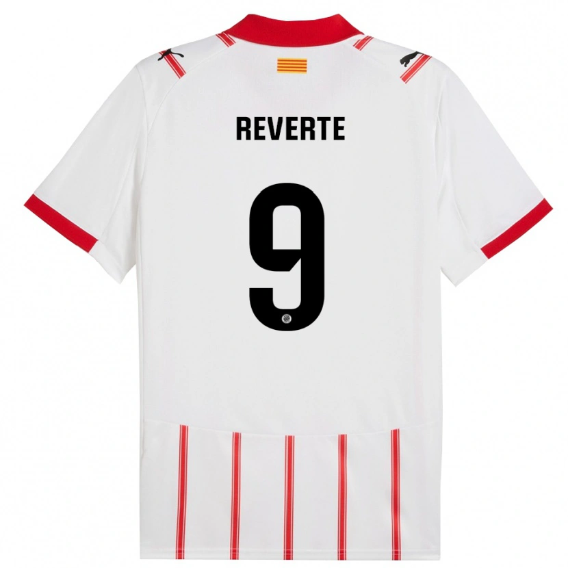 Danxen Criança Camisola Unai Reverte #9 Branco Vermelho Principal 2025/26 Camisa Brasil