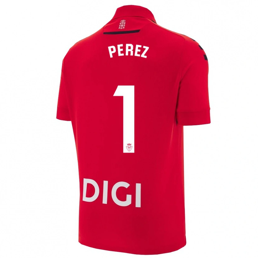 Danxen Criança Camisola Silvia Pérez Fernández De Romarategui #1 Vermelho Preto Principal 2025/26 Camisa Brasil