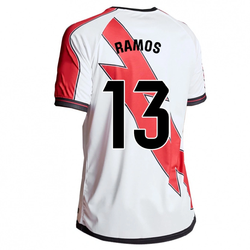 Danxen Criança Camisola Mario Ramos #13 Branco Vermelho Principal 2025/26 Camisa Brasil