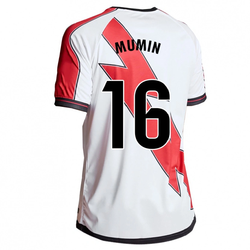 Danxen Criança Camisola Abdul Mumin #16 Branco Vermelho Principal 2025/26 Camisa Brasil